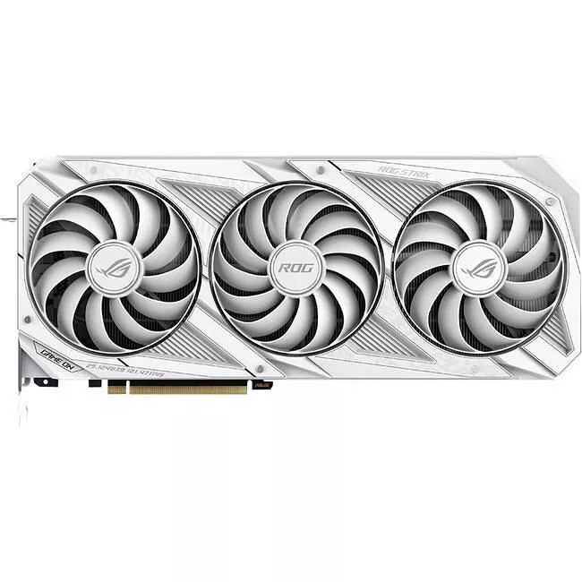 ASUS ROG-STRIX-RTX3070-O8G-WHI NVIDIA GeForce RTX 3070 Graphic Card - 8 GB GDDR6 - LHR