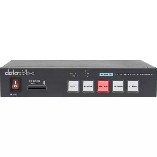 Datavideo NVS-34 Dual Stream H.264 Video Encoder and Recorder with HD-SDI and HDMI Inputs