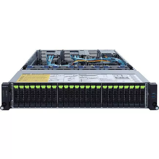 GIGABYTE R282-Z94 2U Rack-mountable Barebone - SoC - Socket SP3 - 2 x Processor Support