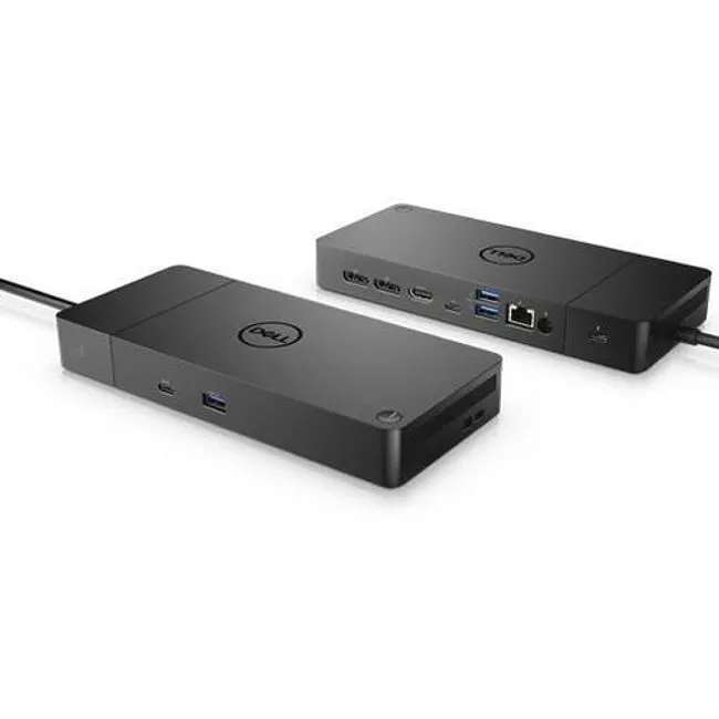 Dell DELL-WD19TBS Docking Station - 130 W Power - 1x RJ-45 - 2x USB-A 3.1 - 1x Thunderbolt/USB-C