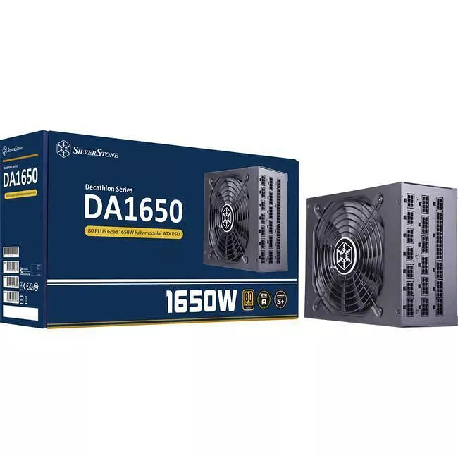 SilverStone SST-DA1650-G 80 PLUS Gold - 1650 W - Fully Modular - ATX Power Supply