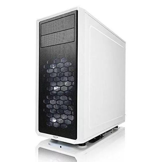Fractal Design FD-CA-FOCUS-WT-W Focus G ATX Mid-tower Computer Case with Side Window
