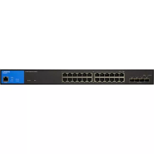 Linksys LGS328MPC 24-Port Managed Gigabit PoE+ Switch