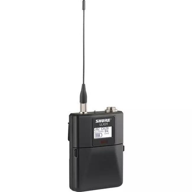 Shure ULXD1=-J50A Digital Wireless Bodypack Transmitter w/ Mini 4-Pin Connector