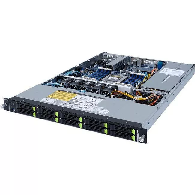 GIGABYTE R152-Z33 1U Rack-mountable Barebone - SoC - Socket SP3 - 1 x Processor Support