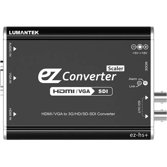 Lumantek EZ-CONVERTER HS+ HSPLUS HDMI / VGA to 3G/HD/SD-SDI Converter