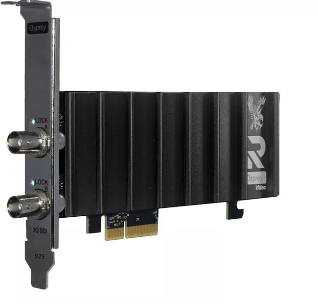 Osprey 95-00522 925R - 2x 3G SDI - Second Input programmable as Loopout - 0-60C