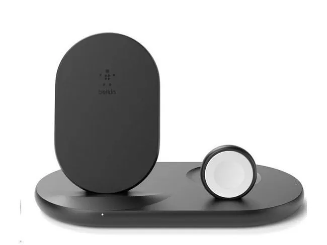 Belkin WIZ001TTBK 3-in-1 Wireless Charger for Apple Devices