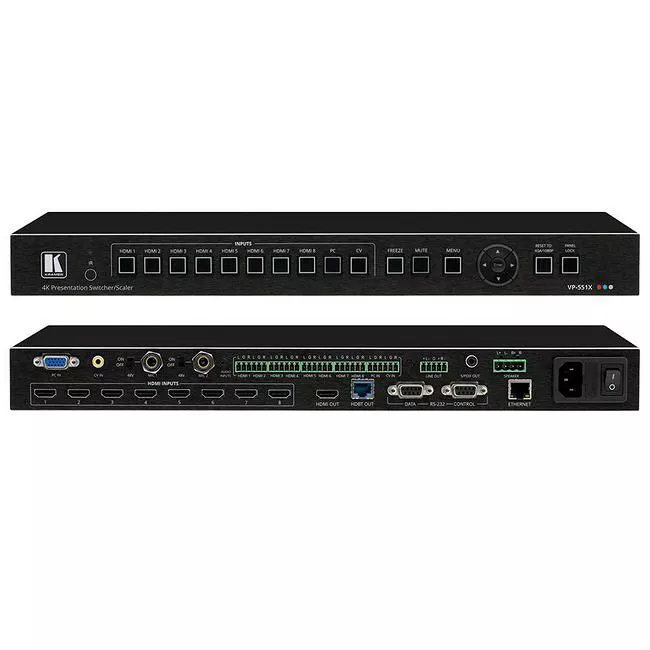 Kramer 72-00003030 VP-551X; 10 Input 18G 4K Presentation Scaler / Switcher