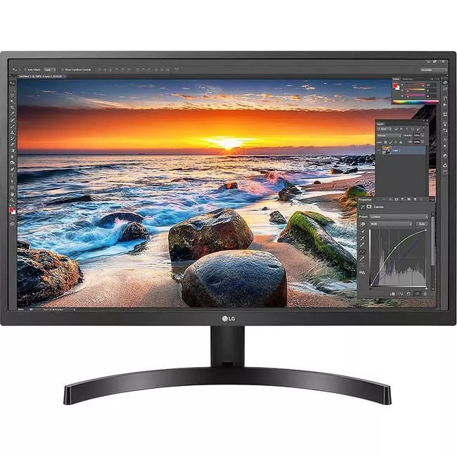 LG 27UK500-B 27" Class 4K UHD LCD Monitor - 16:9 - Black