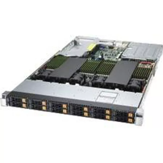Supermicro AS-1124US-TNRP A+ Server 1124US-TNRP Server Barebone System - 1U Rack-mountable - Socket SP3 - 2 x Processor Support
