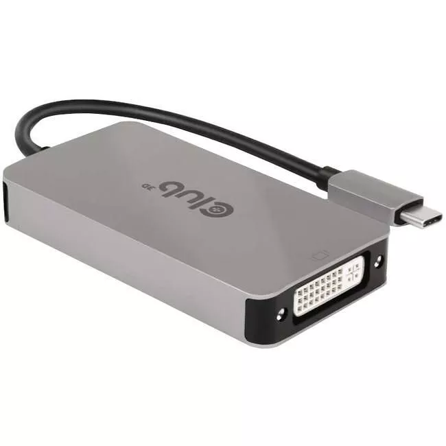 Club 3D CAC-1510-A Display Adapter - USB 3.2 - Gen 1 - Type C to Dual Link DVI-D - Apple Cinema - Active - M/F
