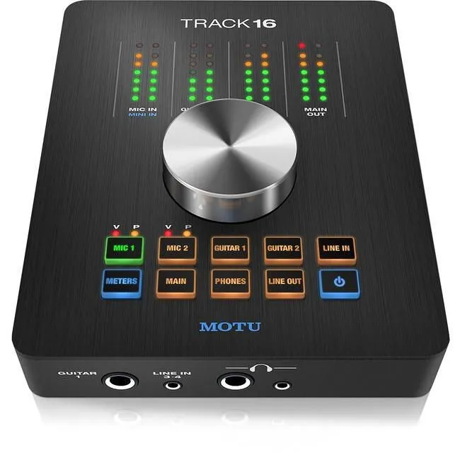MOTU 8440 Track16 - Desktop Audio Interface with Effects and Mixing