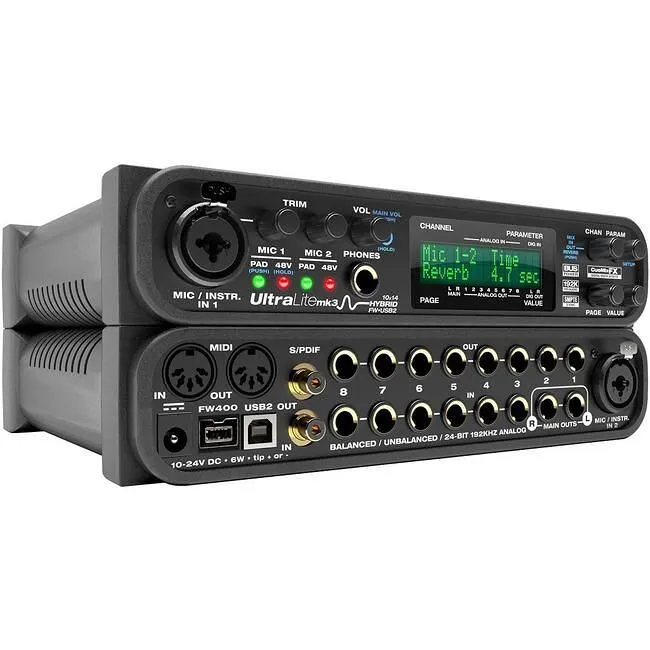 MOTU 8450 UltraLite-mk3 Hybrid Digital Audio Recording Interface
