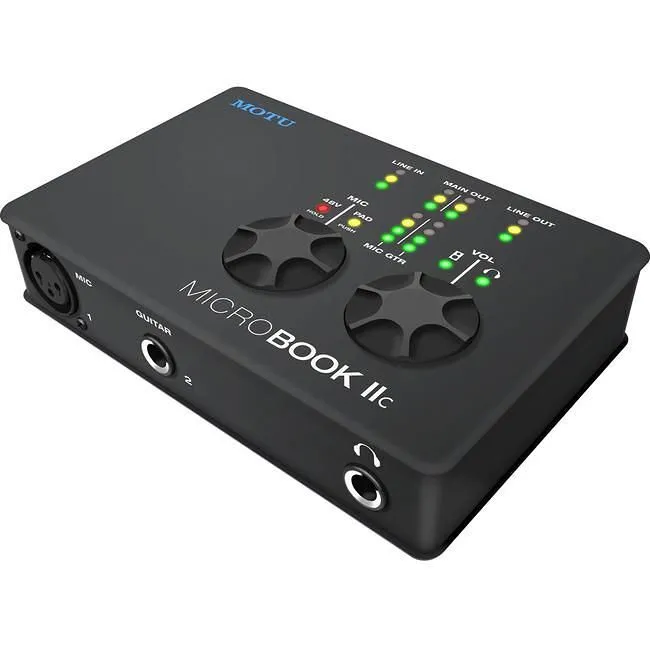 MOTU 8431 MicroBook IIc Hybrid Digital Audio Recording Interface