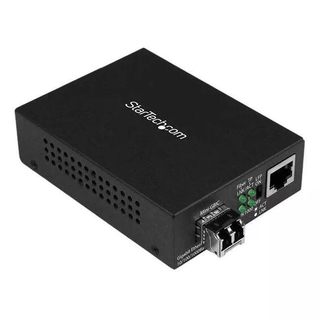 StarTech MCM1110MMLC Ethernet Fiber Media Converter - 850nm MM LC - 550m