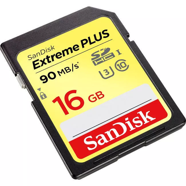 SanDisk SDSDXSF-016G-ANCIN Extreme PLUS 16 GB SDHC UHS-I (U3)