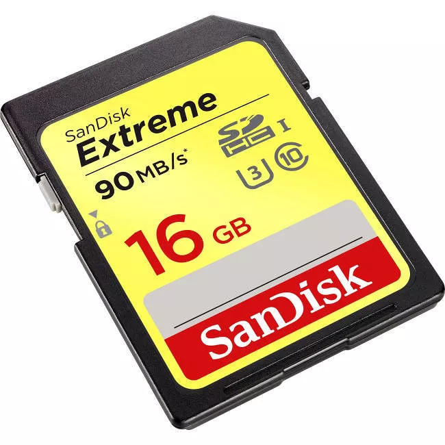 SanDisk SDSDXNE-016G-ANCIN Extreme 16 GB Class 10/UHS-III - 1 Pack SDHC 