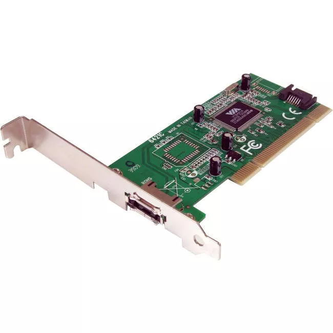 StarTech PCIESATA2I StarTech.com1 Port eSATA + 1 Port SATA PCI SATA Controller Card