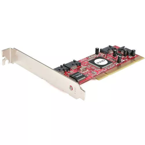 StarTech PCISATA4R1 4 Port PCI SATA RAID Controller Adapter Card