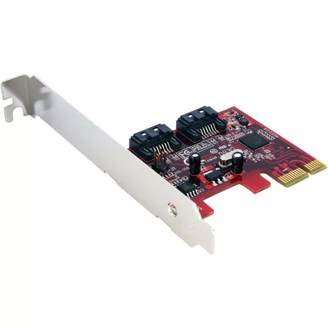 StarTech PEXSAT32 2 Port SATA 6 Gbps PCI Express SATA Controller Card