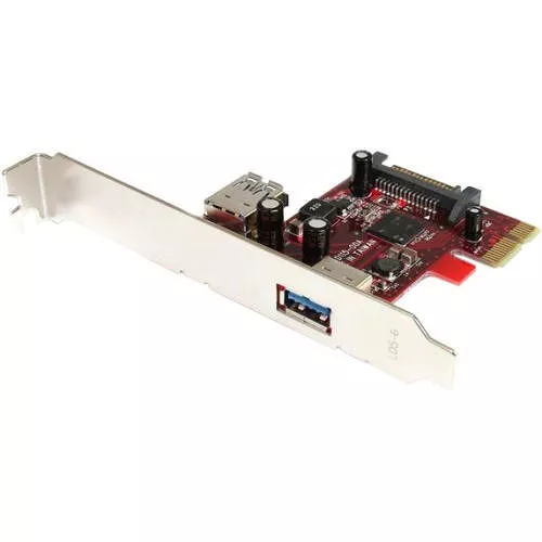 StarTech PEXUSB3S11 USB 3.0 2 port PCI Express SuperSpeed Card with UASP
