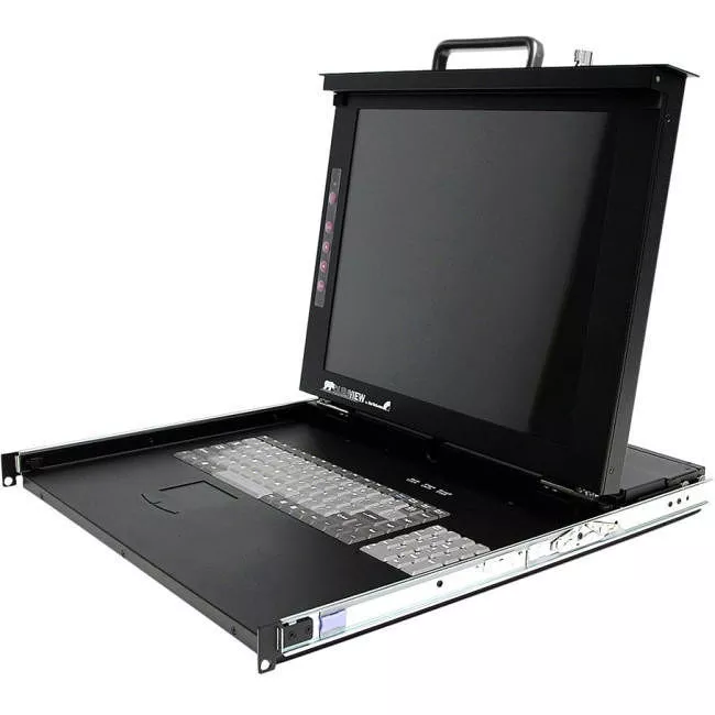 StarTech RACKCONS1708 1U 17" Rackmount LCD Console with 8 Port KVM