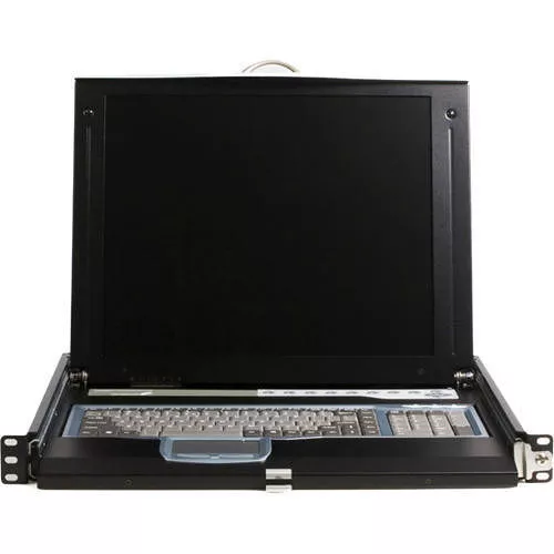 StarTech CABCONS1716I 1U 17 Rackmount LCD Console with 16 Port IP KVM
