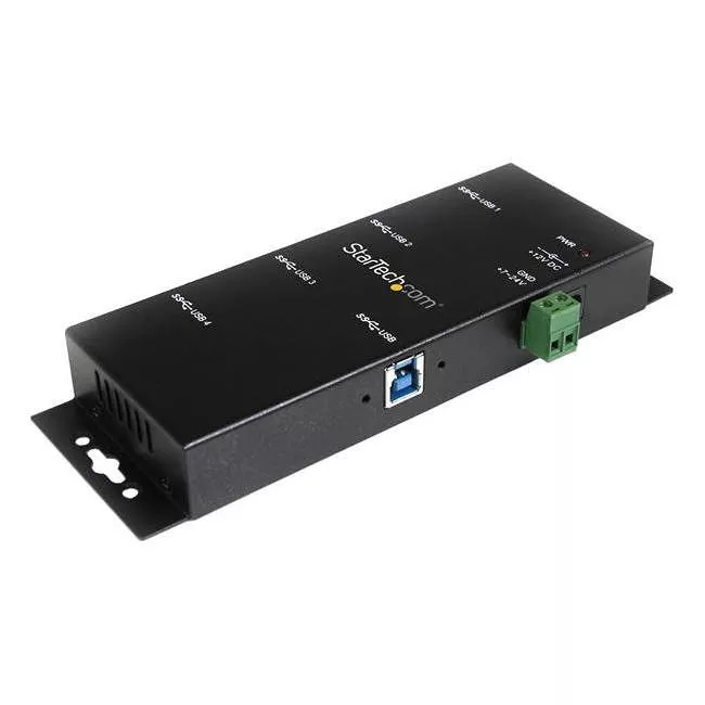 StarTech ST4300USBM 4 Port Industrial USB 3.0 Rugged USB Hub