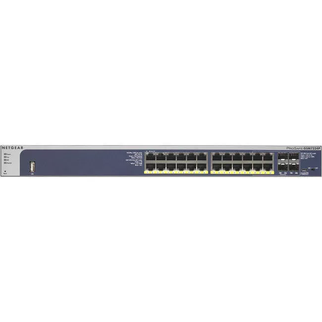 NETGEAR GSM7224P-100NES ProSafe GSM7224P Ethernet Switch