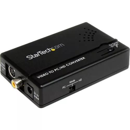 StarTech VID2VGATV2 Composite and S-Video to VGA Video Scan Converter