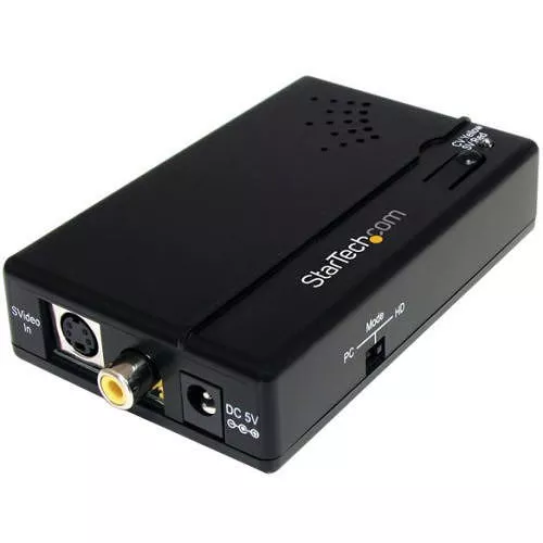 StarTech VID2HDCON Composite and S-Video to HDMI® Converter with Audio