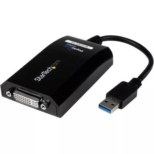 StarTech USB32DVIPRO USB 3.0 to DVI External Video Card Multi Monitor Adapter