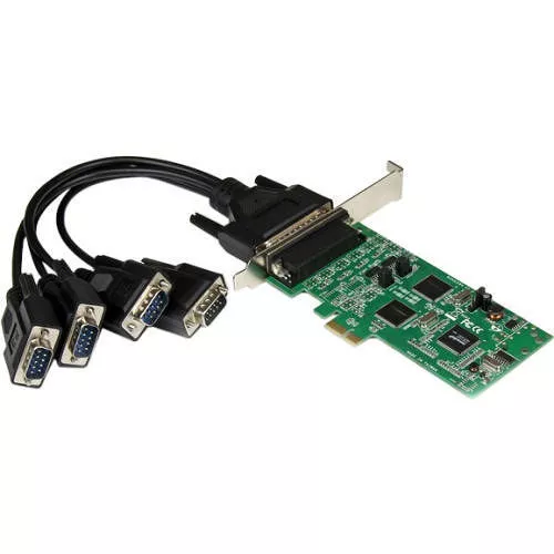 StarTech PEX4S232485 4 Port PCI Express PCIe Serial Combo Card - 2 x RS232 2 x RS422 / RS485