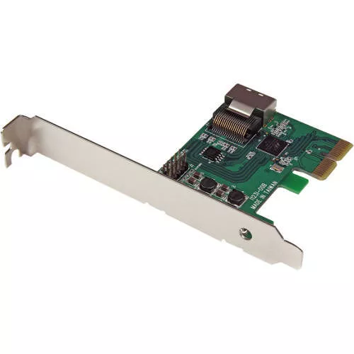 StarTech PEXSAT34SFF PCIe SATA III RAID Controller Card w/ Mini-SAS Connector, HyperDuo SSD Tiering