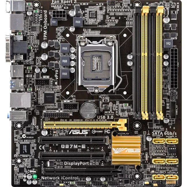 ASUS Q87M-E/CSM Desktop Motherboard - 1x Socket H3 LGA-1150 - Intel Q87 Express - 4x DDR3 - 2x PCIe x16 - 1x RJ-45 - Micro ATX