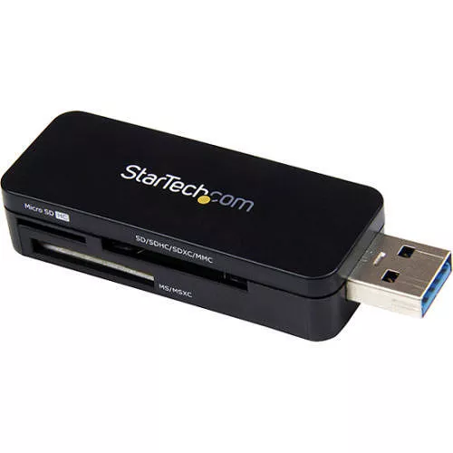 StarTech FCREADMICRO3 USB 3.0 External Flash Multi Media Memory Card Reader