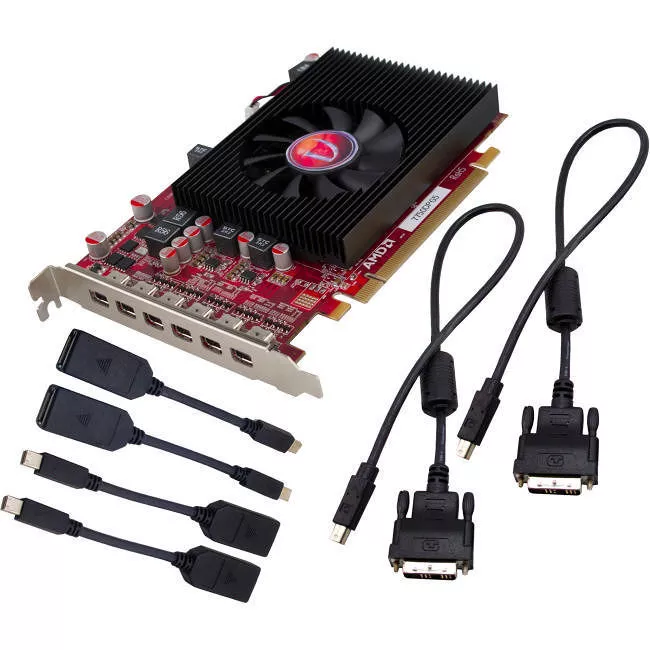 VisionTek 900614 Radeon 7750 2GB GDDR5 6M (6x MiniDP)