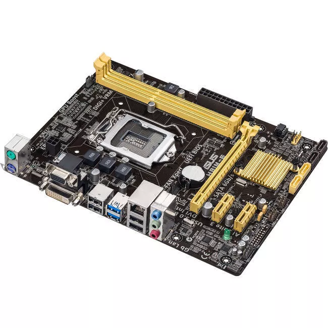 ASUS H81M-E Desktop Motherboard - 1x Socket H3 LGA-1150 - Intel H81 - 2x DDR3 - 1x PCIe x16 - 1x RJ-45 - Micro ATX
