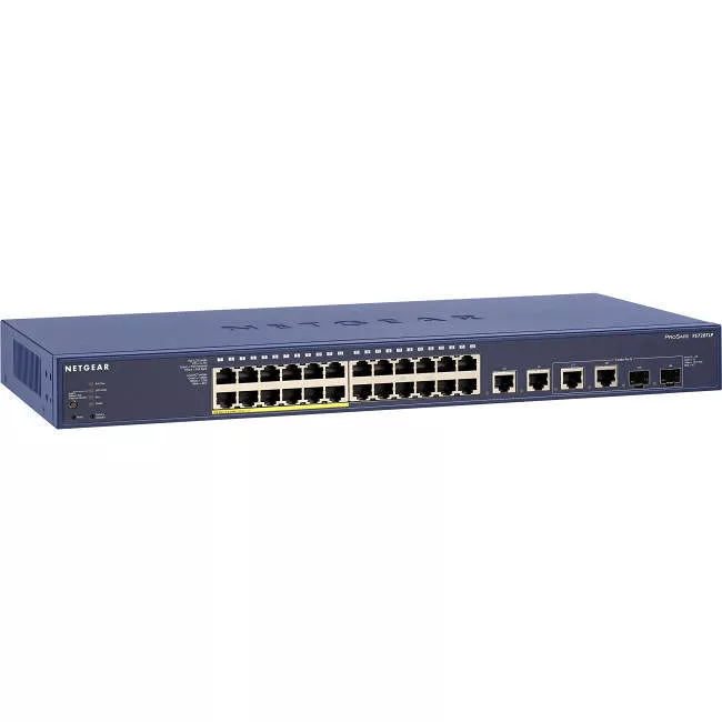 NETGEAR FS728TLP-100NAS 24-Port Smart Managed Pro PoE Switch, FS728TLP