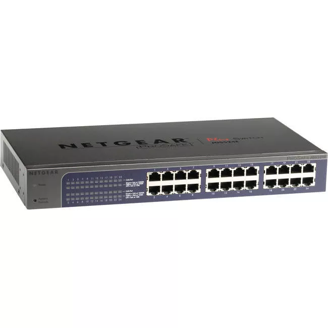 NETGEAR JGS524E-200NAS ProSafe Plus Switch 24-port Gigabit Ethernet JGS524E