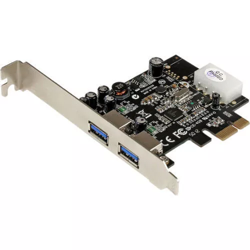 StarTech PEXUSB3S25 2 Port PCI Express (PCIe) USB 3.0 Card Adapter