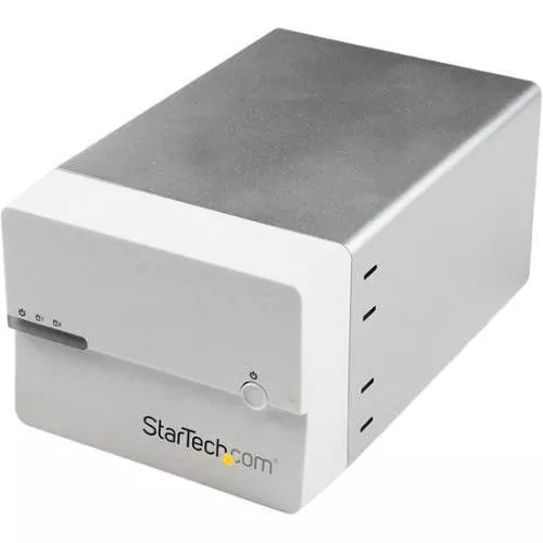 StarTech S3520WU33ER USB 3.0 eSATA Dual 3.5" SATA III HDD External RAID Enclosure w/ UASP and Fan