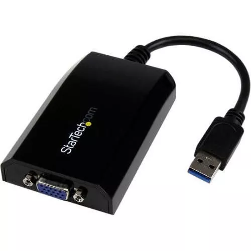 StarTech USB32VGAPRO USB 3.0 to VGA External Video Card Multi Monitor Adapter for Mac and PC