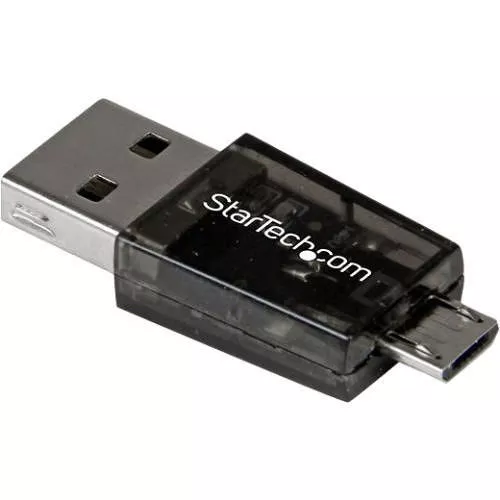 StarTech MSDREADU2OTG Micro SD to Micro USB/USB OTG Adapter Card Reader