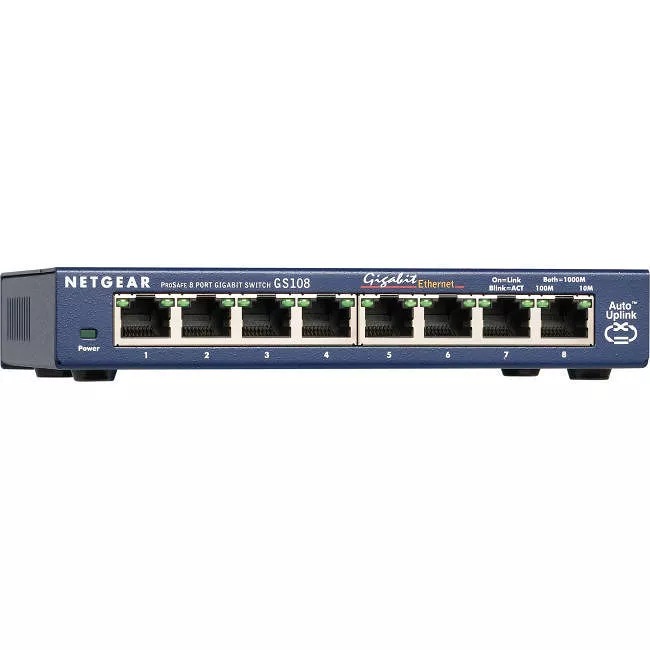 NETGEAR GS108-400NAS ProSafe GS108 Ethernet Switch