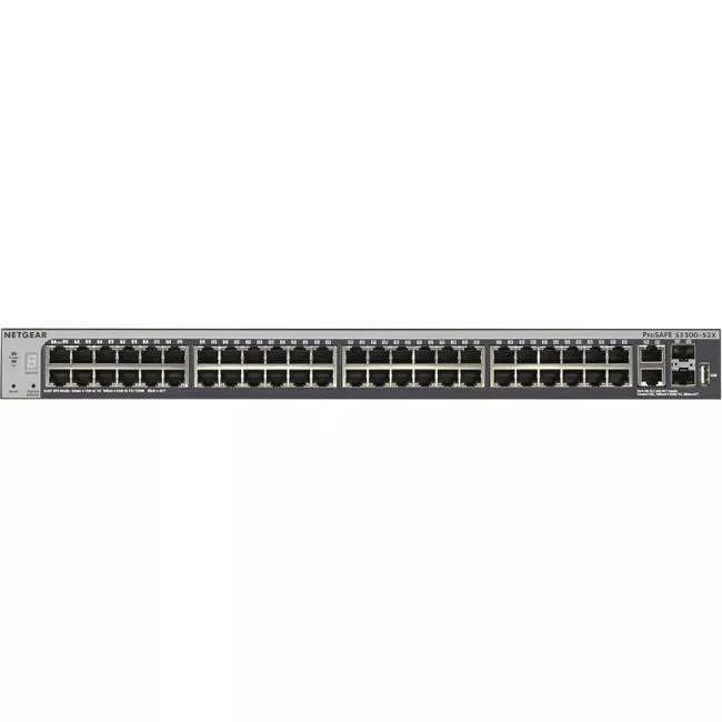 NETGEAR GS752TX-100NES 52-Port Gigabit Stackable Smart Switch