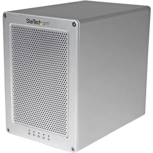 StarTech S354SMTB2R 4-Bay Thunderbolt 2 Hard Drive Enclosure with RAID