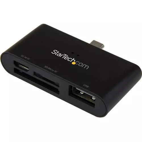 StarTech FCREADU2OTGB On-the-Go USB Card Reader for Mobile Devices