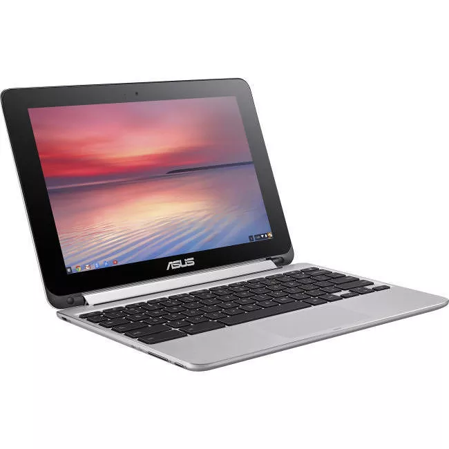 ASUS C100PA-DB02 Chromebook Flip 10.1" Touchscreen LCD 2 in 1 Notebook - Cortex A17 4 Core 1.80 GHz